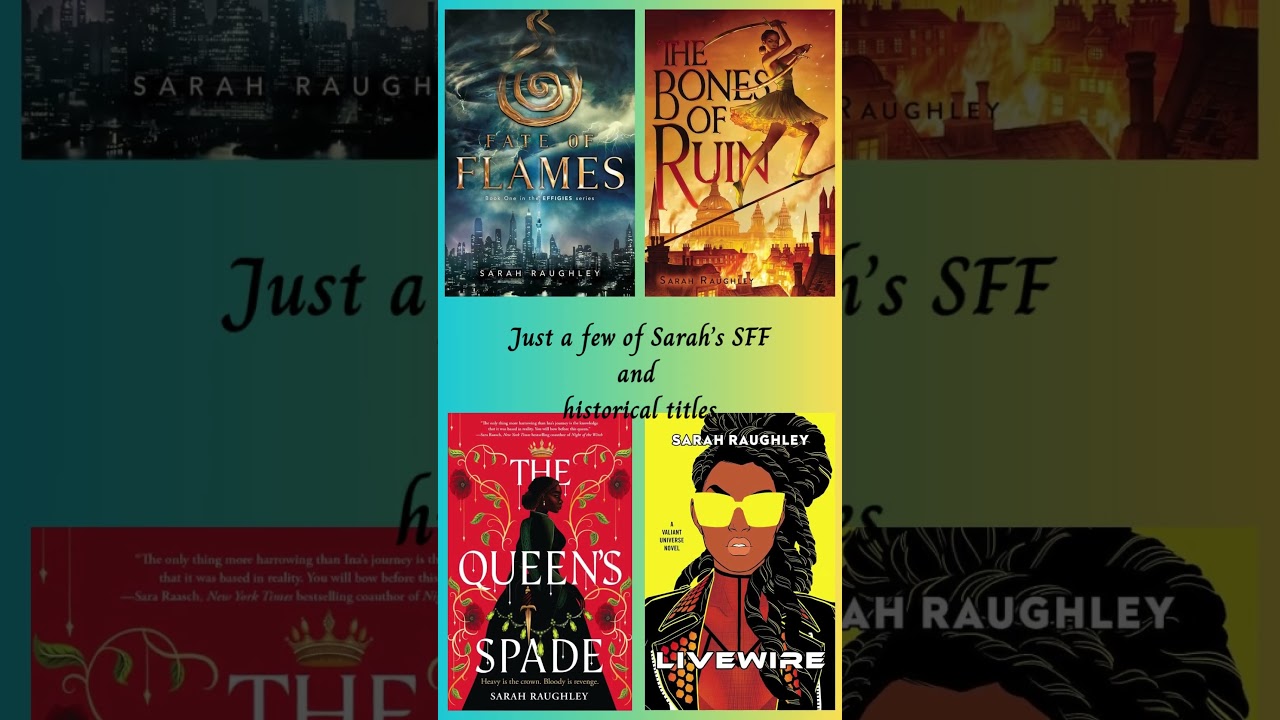 Author spotlight on panel guest Sarah Raughley #booktok #booktok #booktube #romantasy