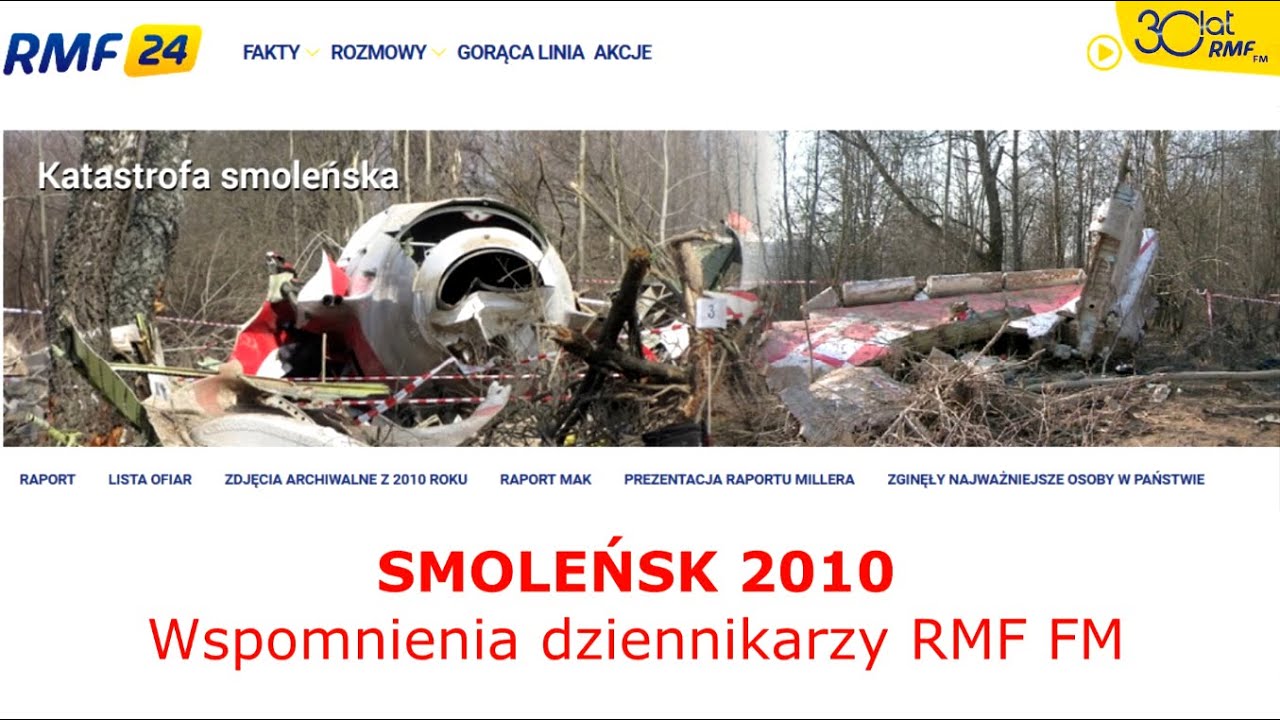 Smoleńsk 2010 - wspomnienia dziennikarzy RMF FM
