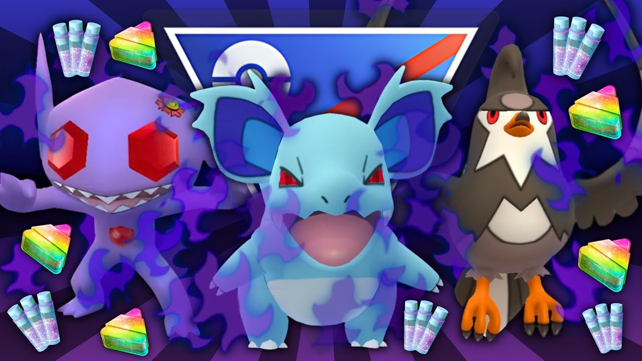 CRAZY WINS IN THE GREAT LEAGUE WITH THIS TRIPLE SHADOW XL TEAM! ft. @Jamiefin1415