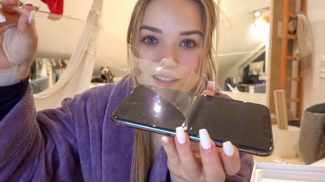 UNBOXING von meinem NEUEN HANDY 😍 *satisfying*⎜Vlogmas Tag 11🎅🏼