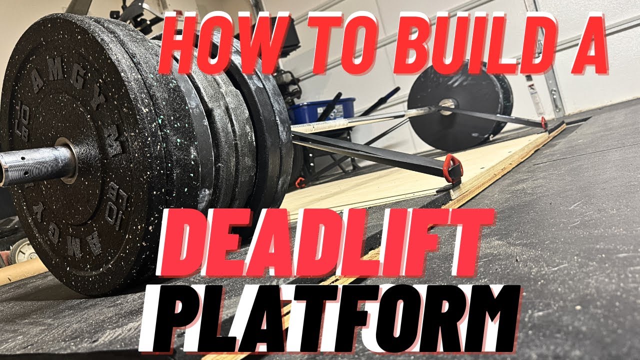 How to BUILD a Deadlift Platform for a HUGE Deadlift!
