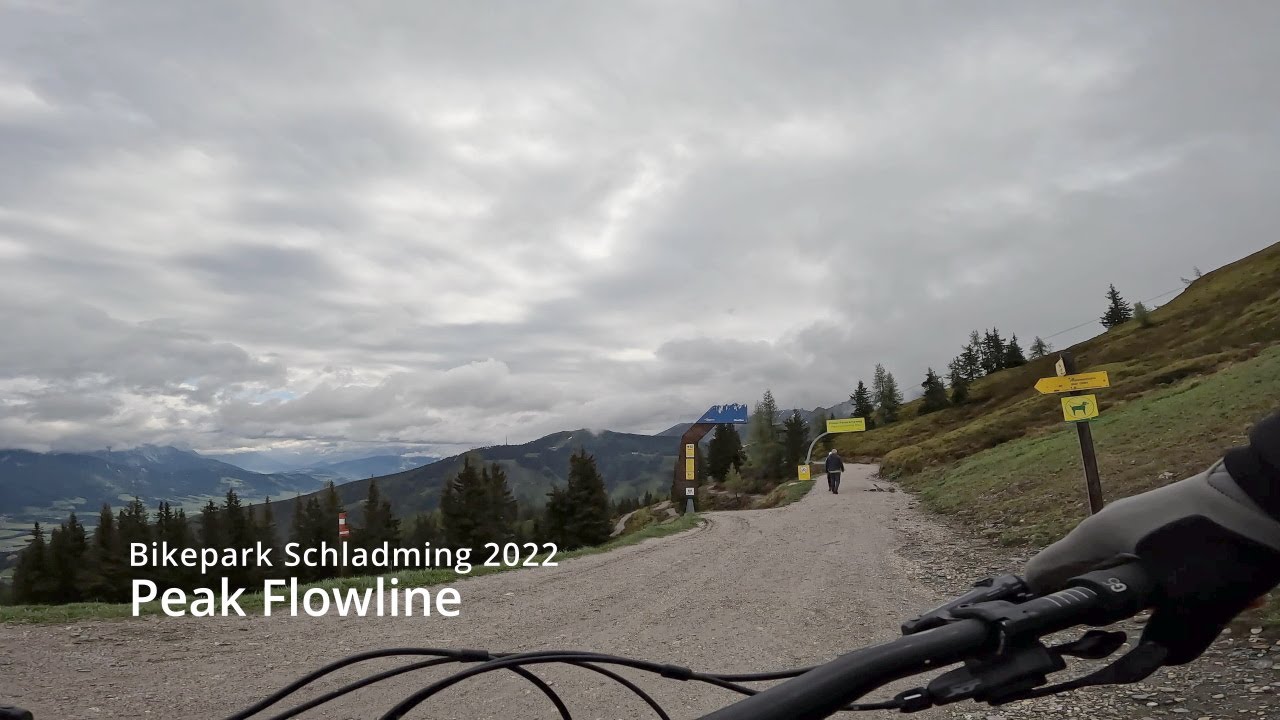 Bikepark Schladming 2022 - Peak Flowline komplett - 4k