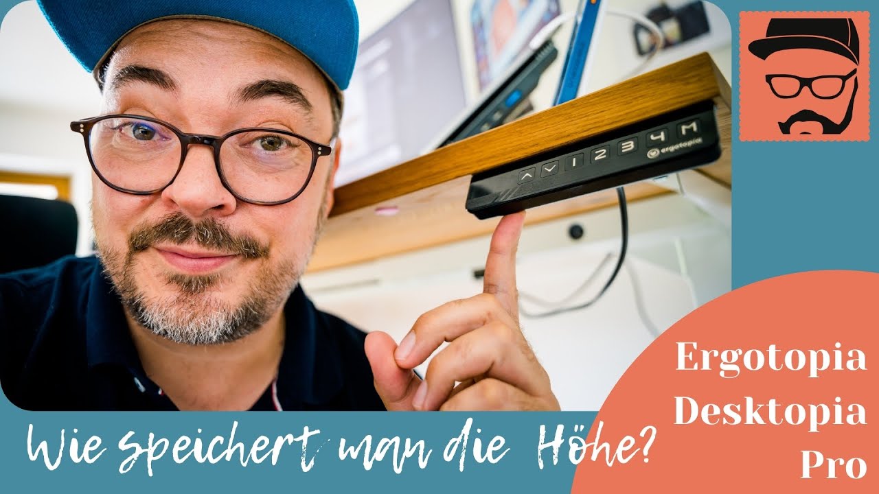 So stellt man den Ergotopia Desktopia Pro richtig ein - Der perfekte h&ouml;henverstellbare Schreibtisch