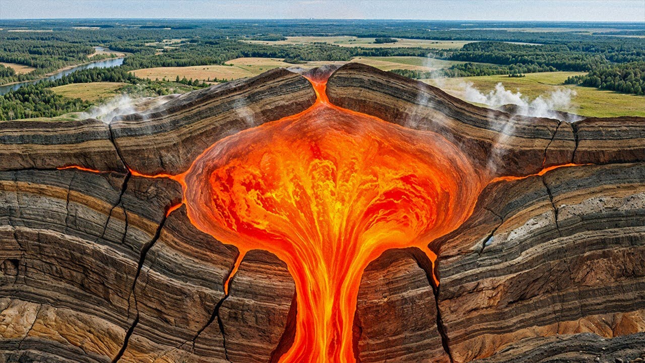 Enorme Voragine si Apre a Yellowstone - Sta Iniziando?
