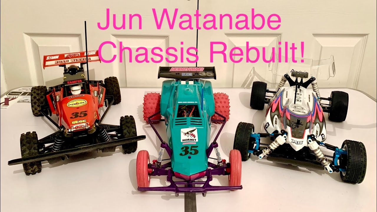 E65: Tamiya Jun Watanabe Chassis finished, Body Saved From Going In The Bin!