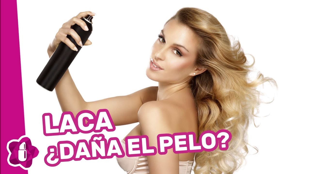 ¿La laca estropea el cabello?