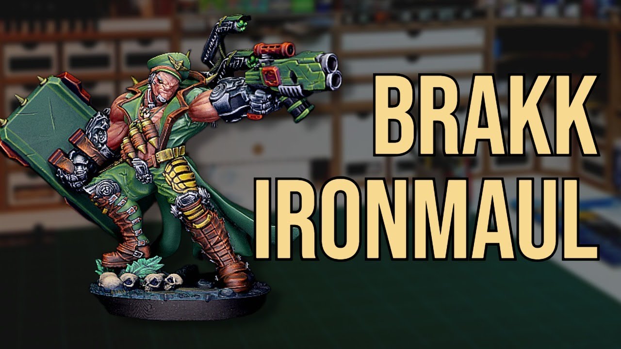 How I Painted Brakk Ironmaul from Raging Heroes