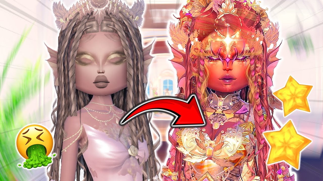 RECREATING my *OLDEST OUTFITS* in Dress to Impress...