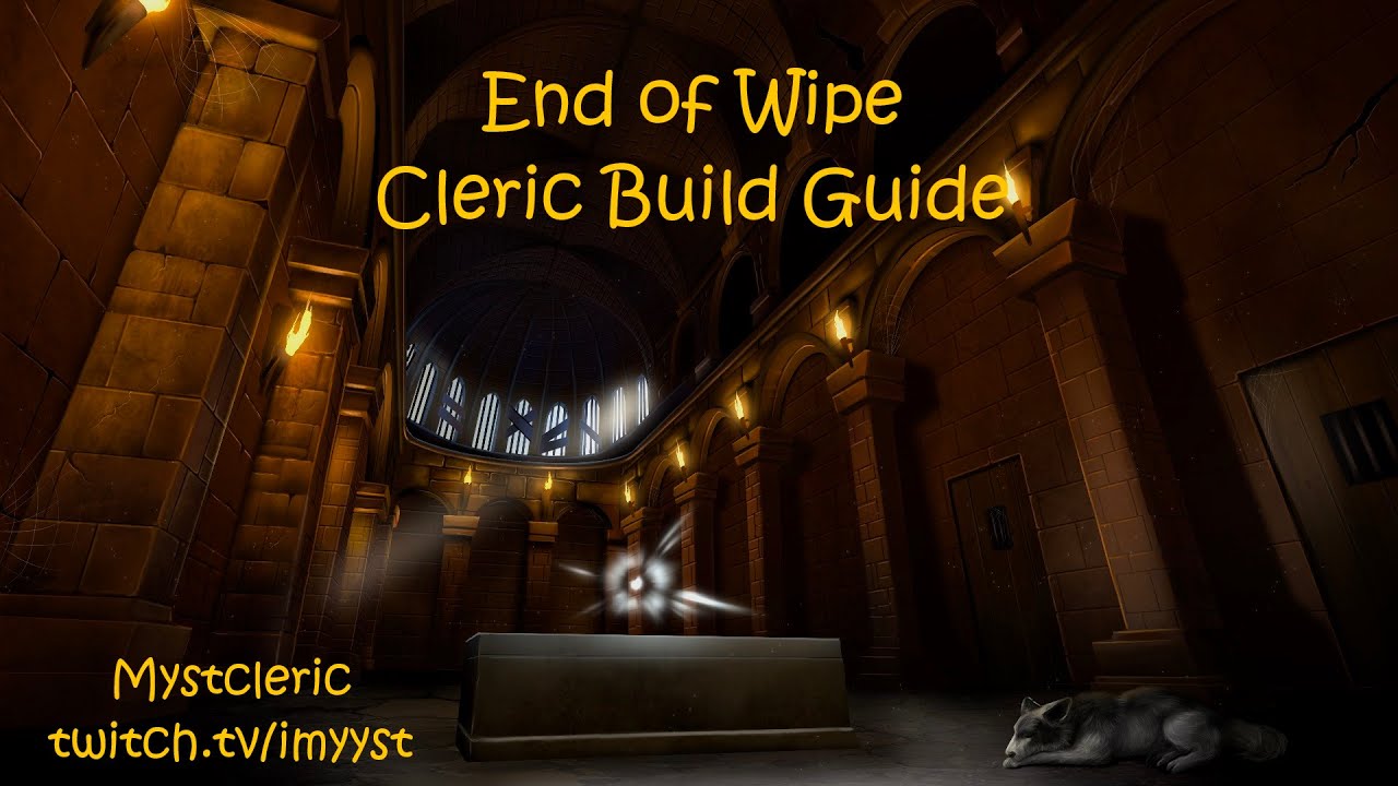 Best Trios Support Cleric Build Guide (End of Wipe Edition)
