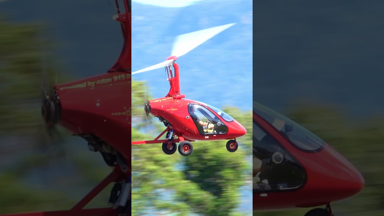 Gyroplane Takeoff - Magni M-24 Orion 
