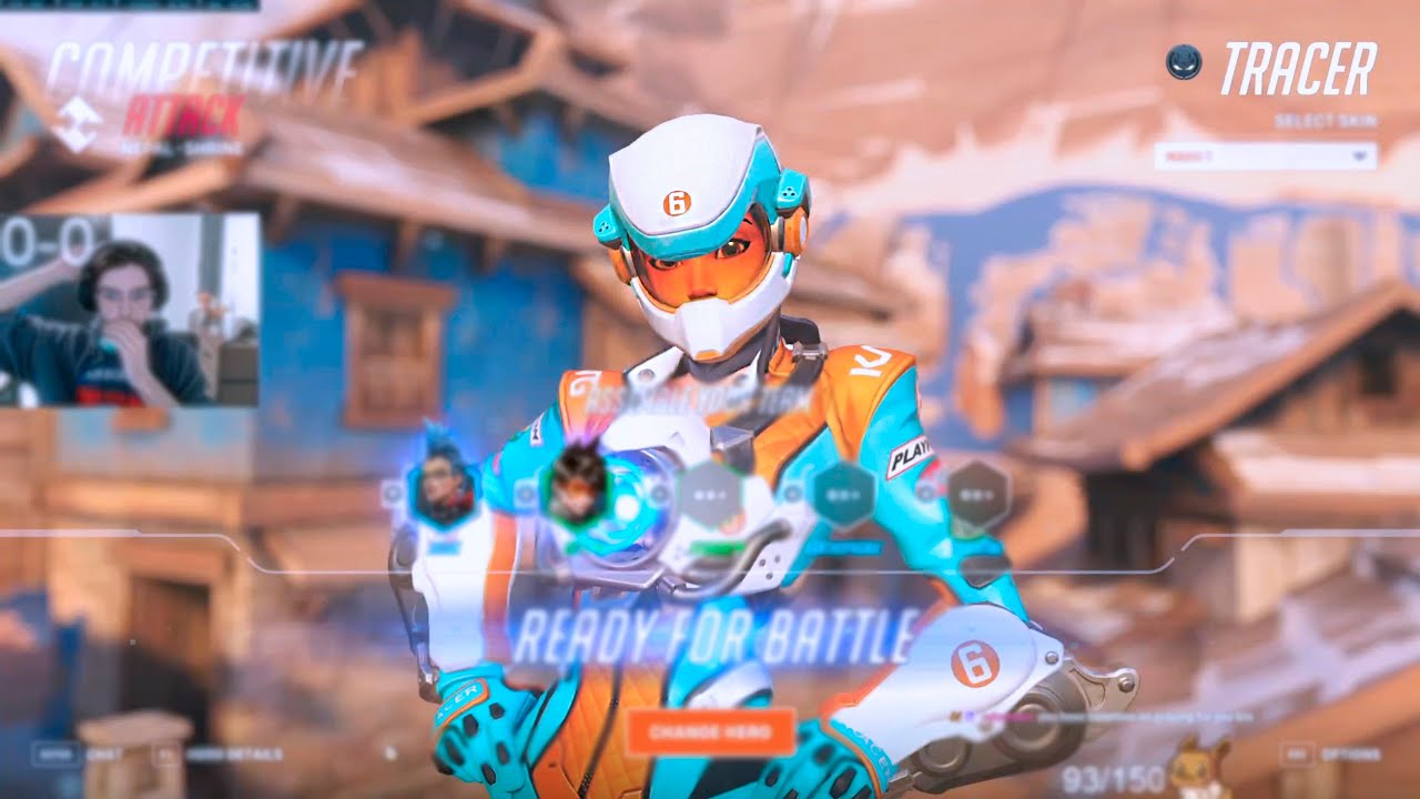 s9mm PRO TRACER GAMEPLAY! OVERWATCH 2 TOP 500 SEASON 10
