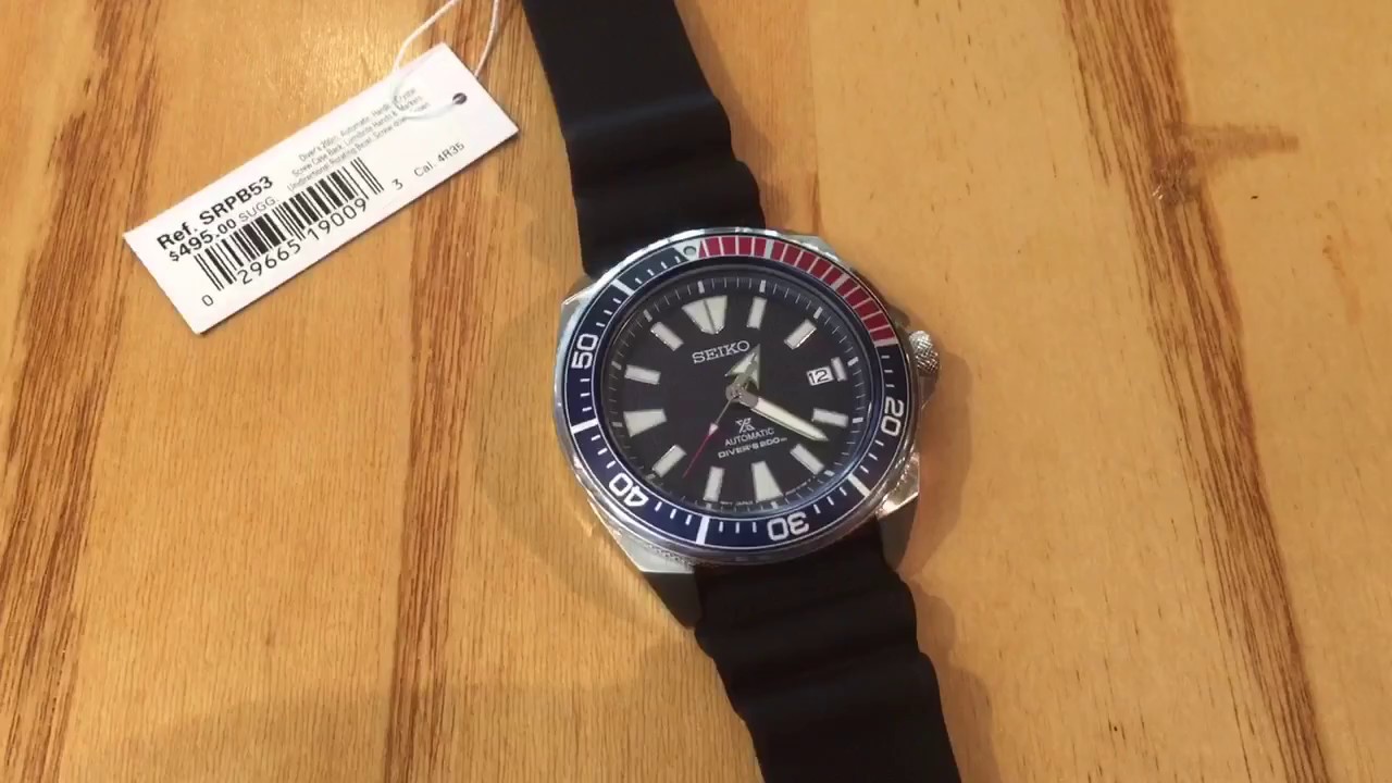 A Quick Look at The Seiko Samurai SRPB53