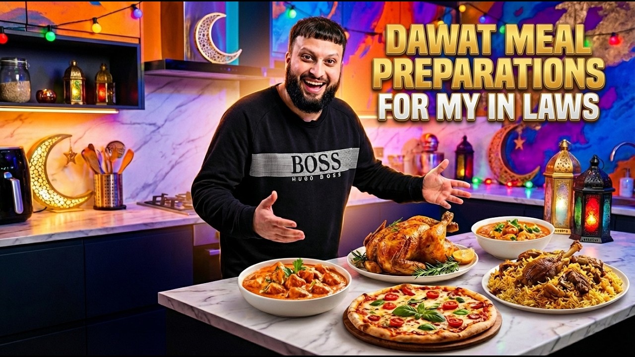 DAWAT MEAL PREPS FOR MY IN LAWS, TEYARIYA KHANE DI YA SHURU
