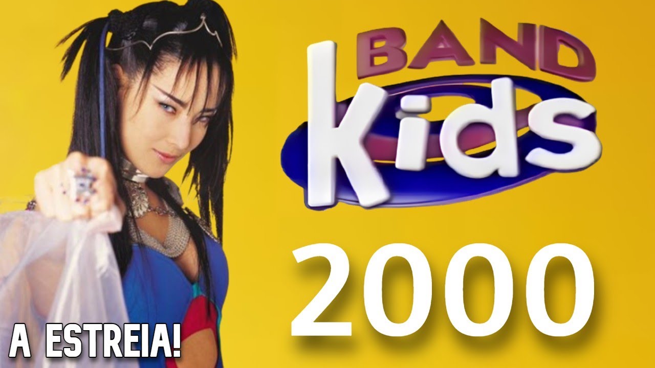 Programação da Band na estreia do Band Kids no ano 2000