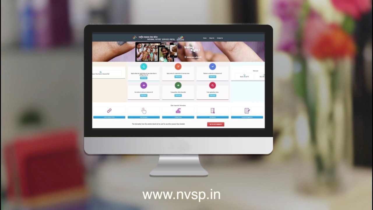 Use NVSP to remove multiple entries in Electoral Roll