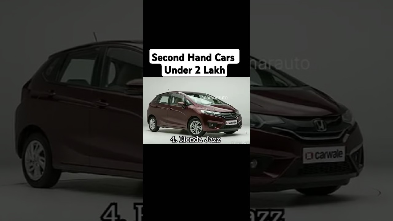 Top 5 Best Used Cars For Beginners Under 2 Lakh|| #shorts #shortvideo #car #trending #secondhand