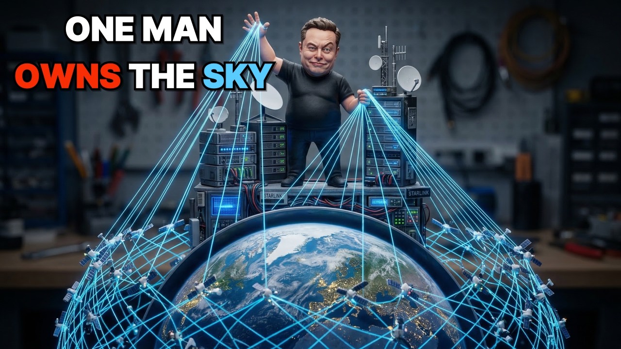 One Man Owns the Sky: How Starlink Became More Powerful Than Governments.