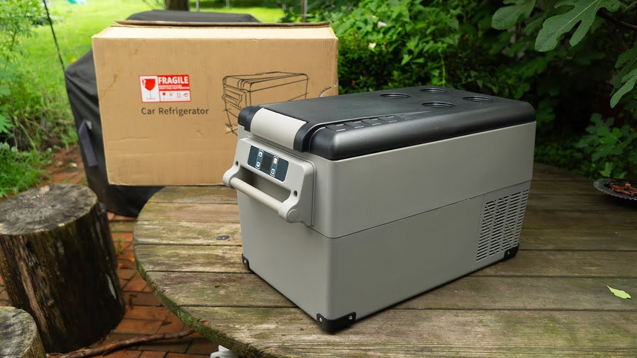 Unboxing VEVOR EUHOMY  12V 24V Portable Refrigerator Freezer 37 Quart35 Liter  App Control