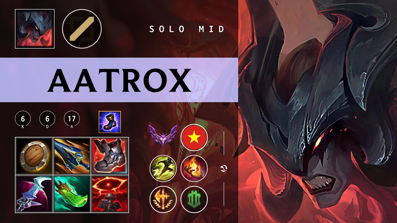 Aatrox Mid vs Yasuo - VN Master Patch 26.03