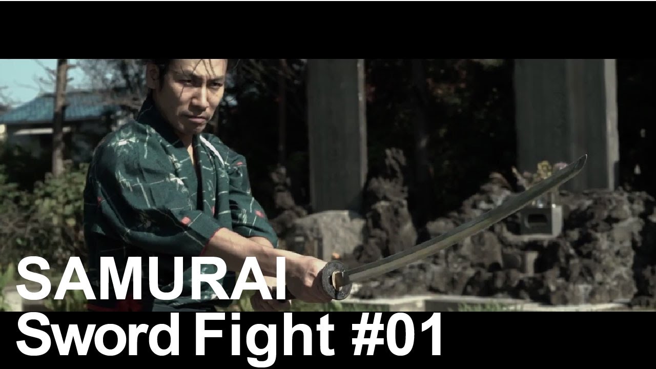 Sword Fight Scene - Japanese Samurai Battle Action #01