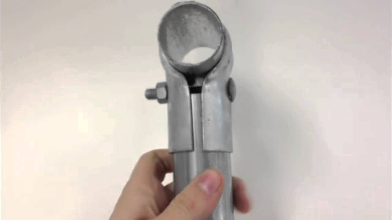 End Rail Clamps Chain link Fence Fittings