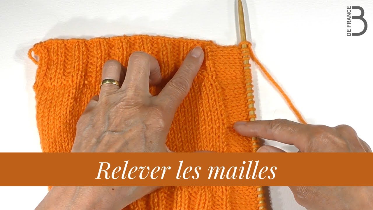 Relever les mailles (tricot) - Bergère de France
