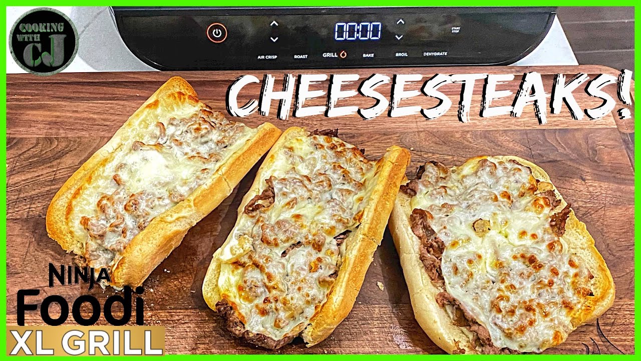 СЭНДВИЧИ С ЧИЗСТЕЙКОМ ОТ NINJA XL FOODI GRILL! | Рецепты Ninja Foodi Grill XL!