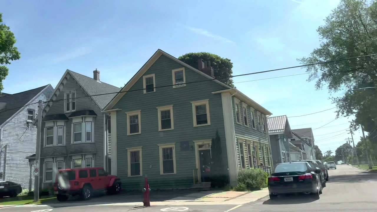 Exploring Streets of Charlottetown, PEI