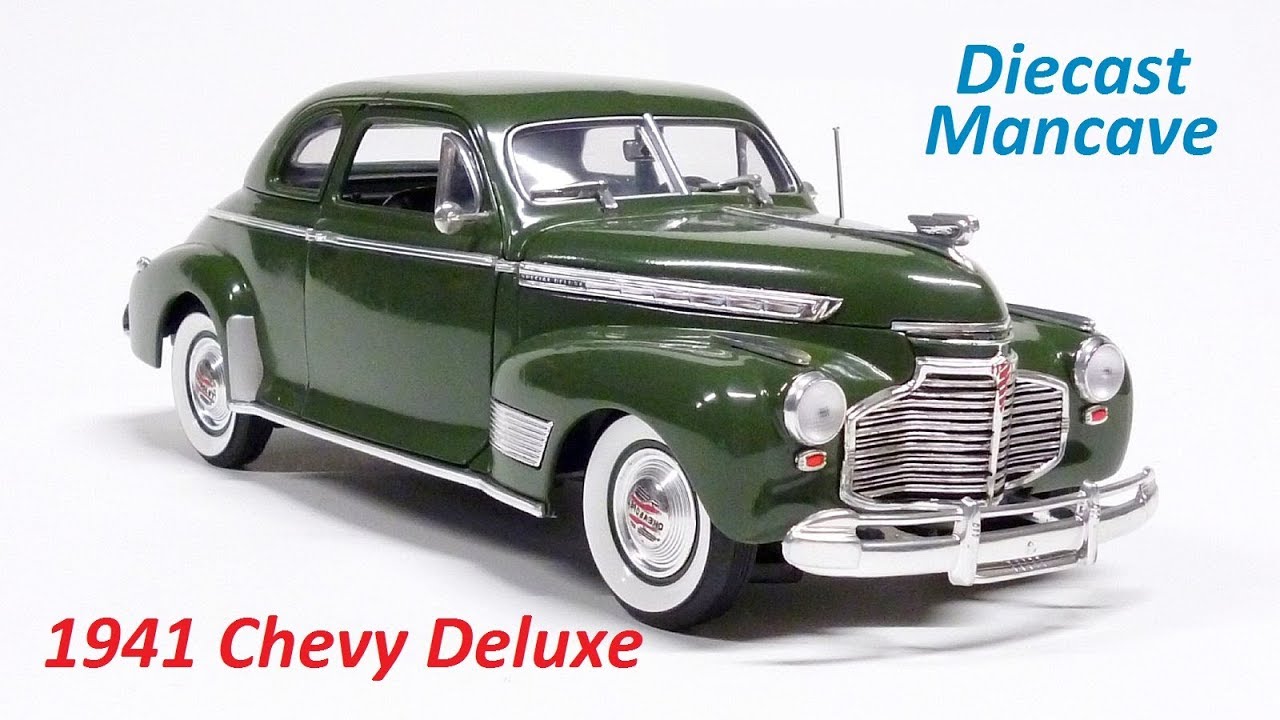 CHEV 1941 Deluxe Coupe - 1:18 Scale Diecast by Eagle Collectibles