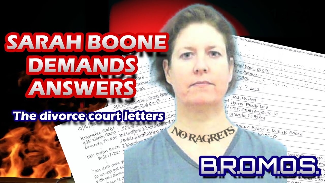 Sarah Boone's Divorce Court Letters - BROMOS Episode 7 #Sarahboone