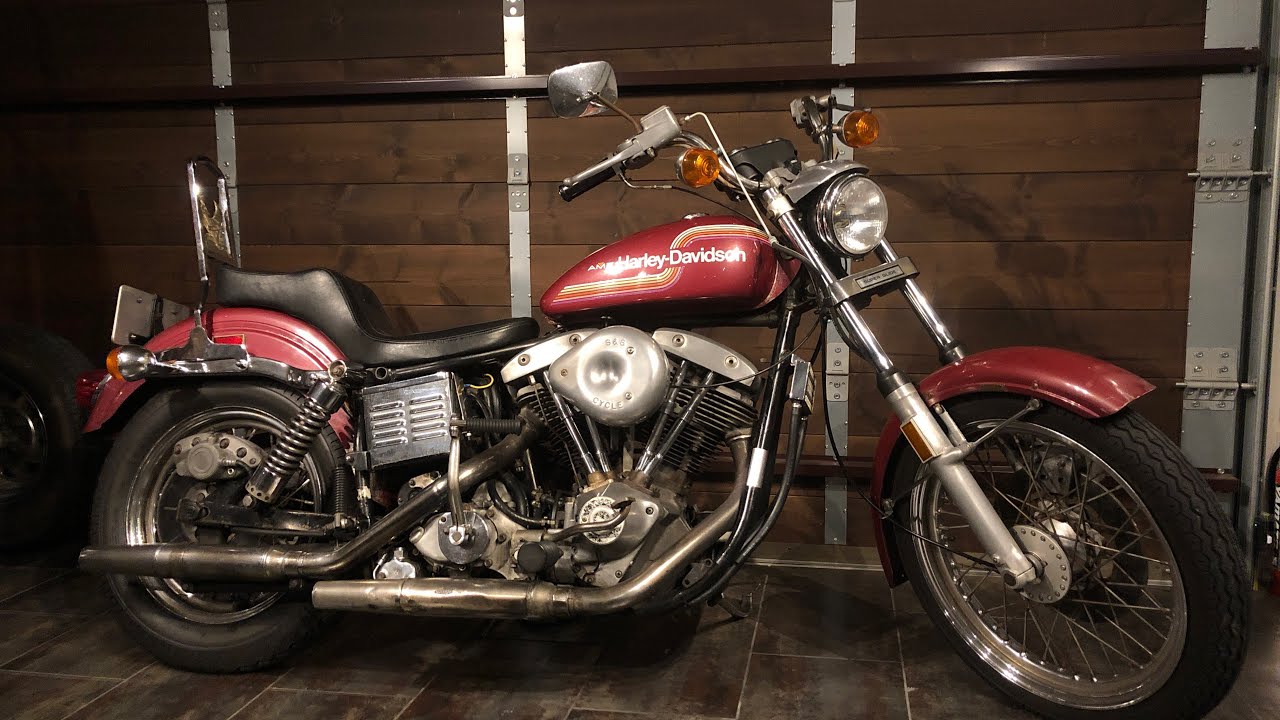 1975 FXE1200 superglide オリジナルコンディション