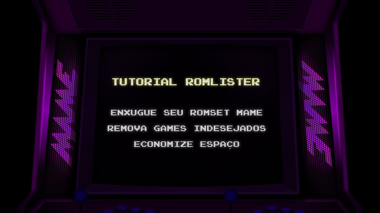 Tutorial Romlister: Enxugue seu pack de games Mame de maneira super fácil!