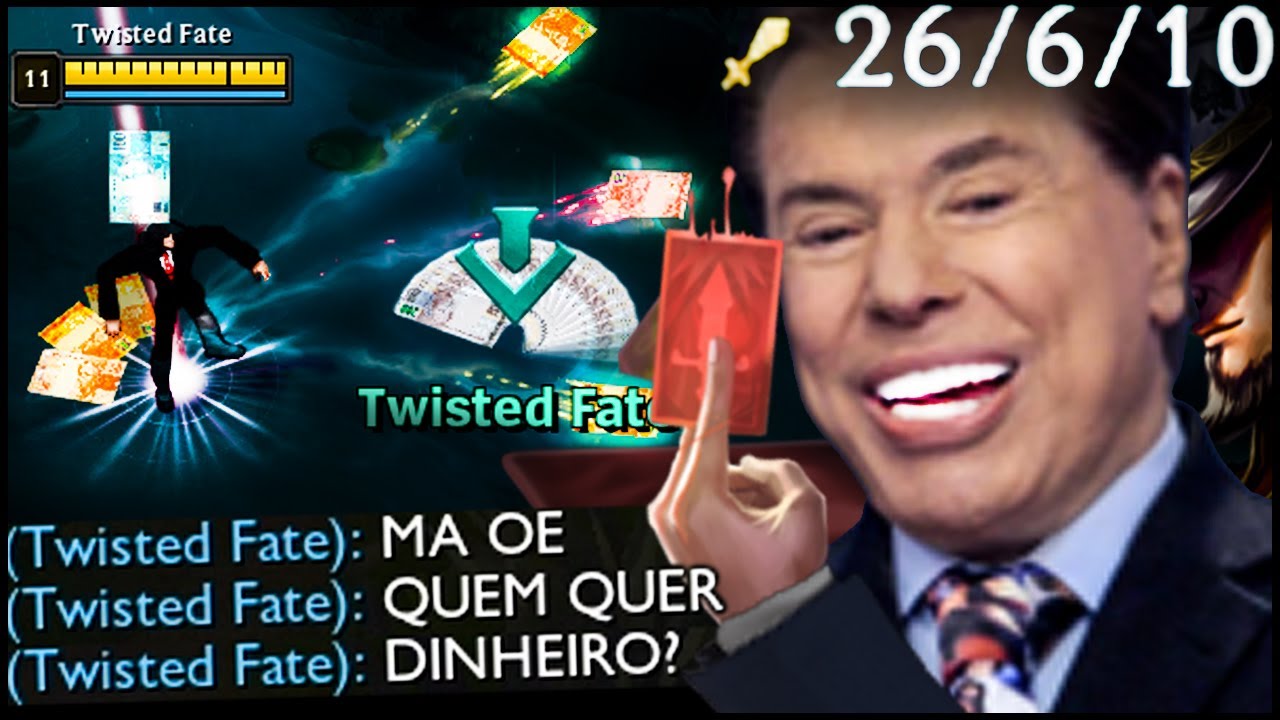 JOGUEI DE TWISTED FATE SILVIO SANTOS KKKKKKKKK