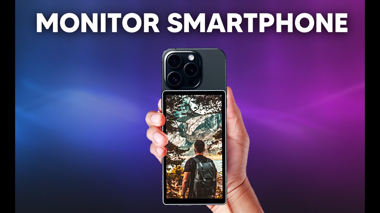 SHIMBOL CP5 MONITOR PARA SMARTPHONE TOUCHSCREEN - REVIEW COMPLETO