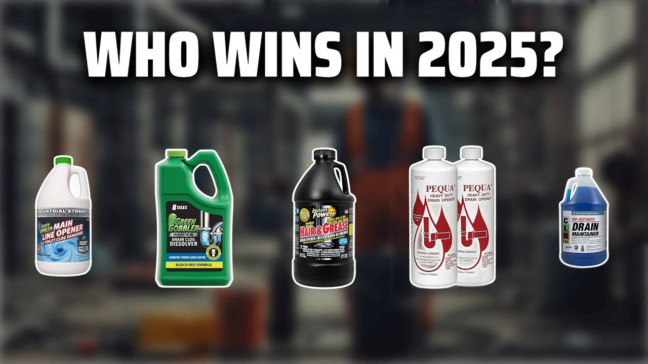 The Top 5 Best Industrial Drain Cleaner in 2025 - Must Watch Before Buying!
