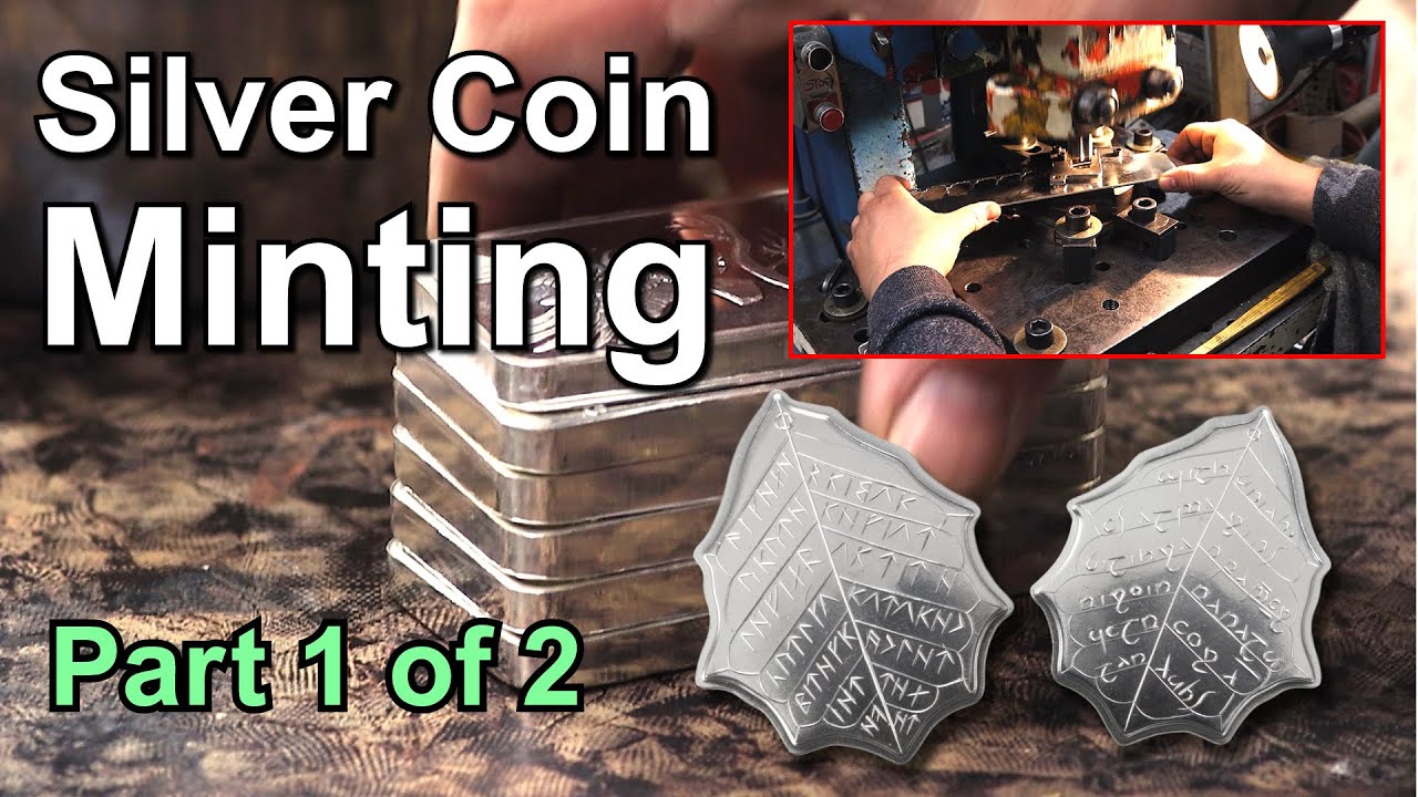 Minting Silver Coins at Shire Post Mint, Part 1 of 2