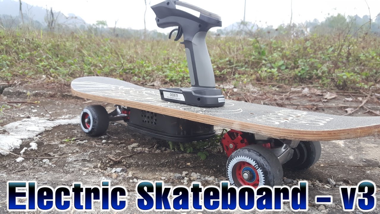 How to Build a Electric Skateboard - v2 up v3