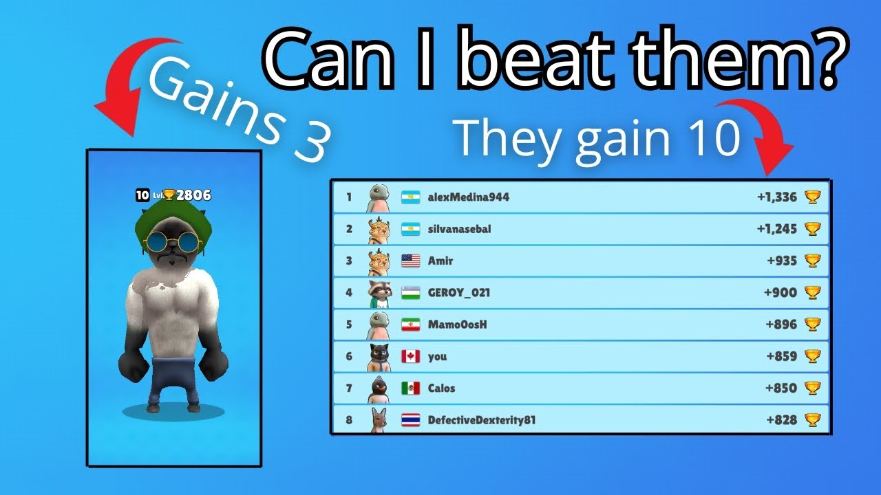 Can I get top 1 on the Battle Gang Leader Boards?