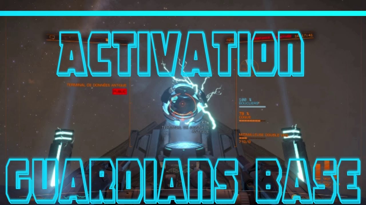 Elite Dangerous Tuto / Activation d'une base Guardians / Plan d'arme