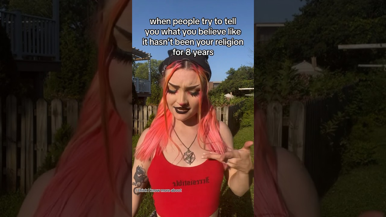 &ldquo;you worship the devil!&rdquo; I do not &ldquo;YES U DO😠&rdquo; #satanism #funny #shorts #trending