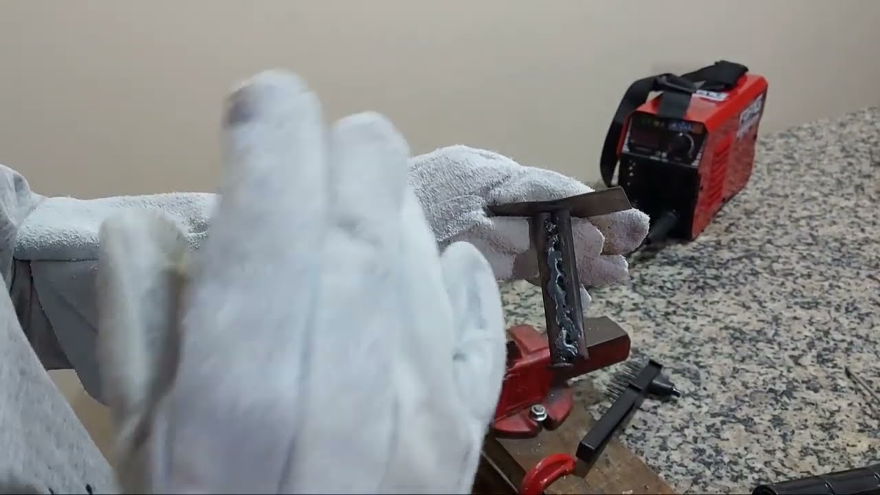 máquina de solda inversora fortg 100 amperes