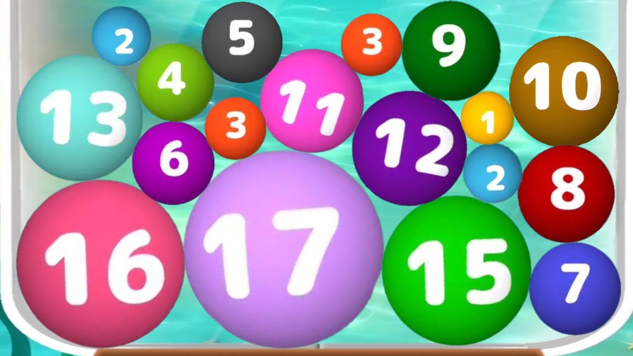 BULLET BALLS 3D - 2048 Sand Balls, Satisfying ASMR Game, Endless Merge Number & Dig Puzzle Math Game