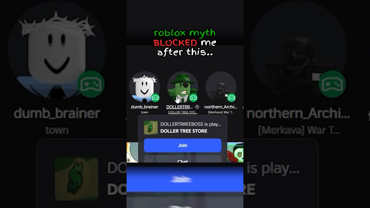 return to doller tree.. #roblox #robloxmyths #myth #scary  #horror #trolling #investigation