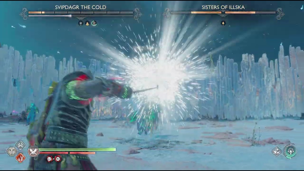 Svipdagr the Cold & Sisters of Illska | Give me God of War | God of War: Ragnarök