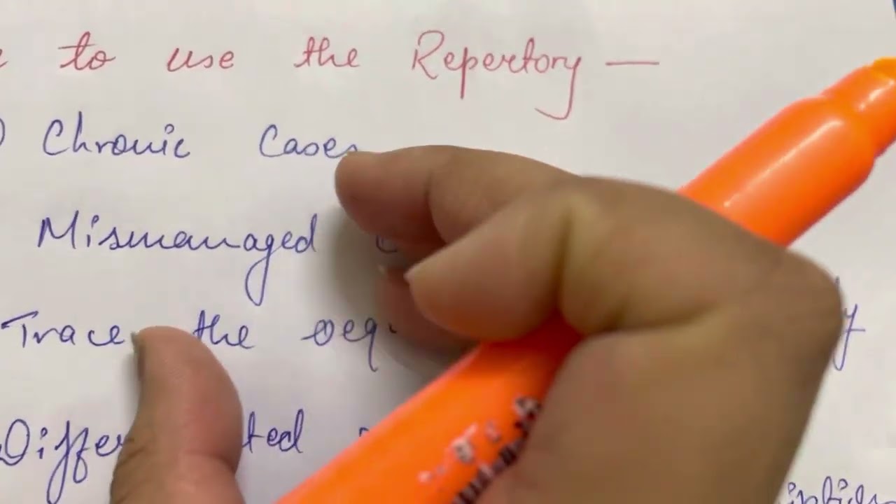 Introducing to REPERTORY| Definition of Repertory | Homoeopathy |Hindi