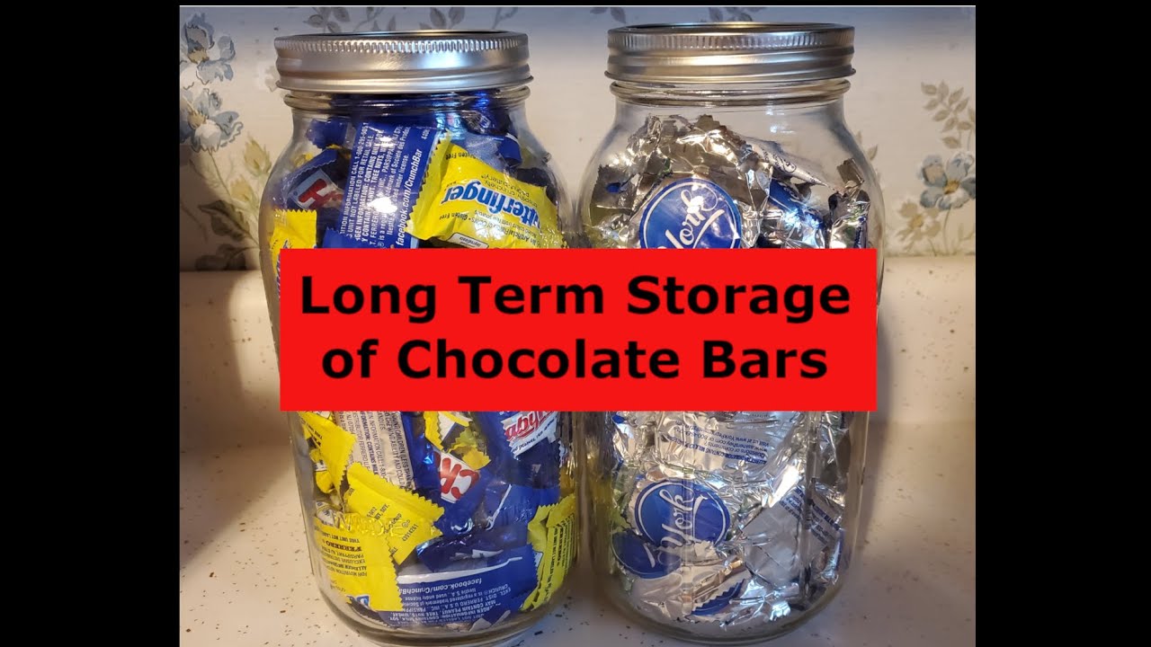 QUICK TIP: How I store chocolate and candy long term for prepping and survival, TEOTWAWKI or SHTF.