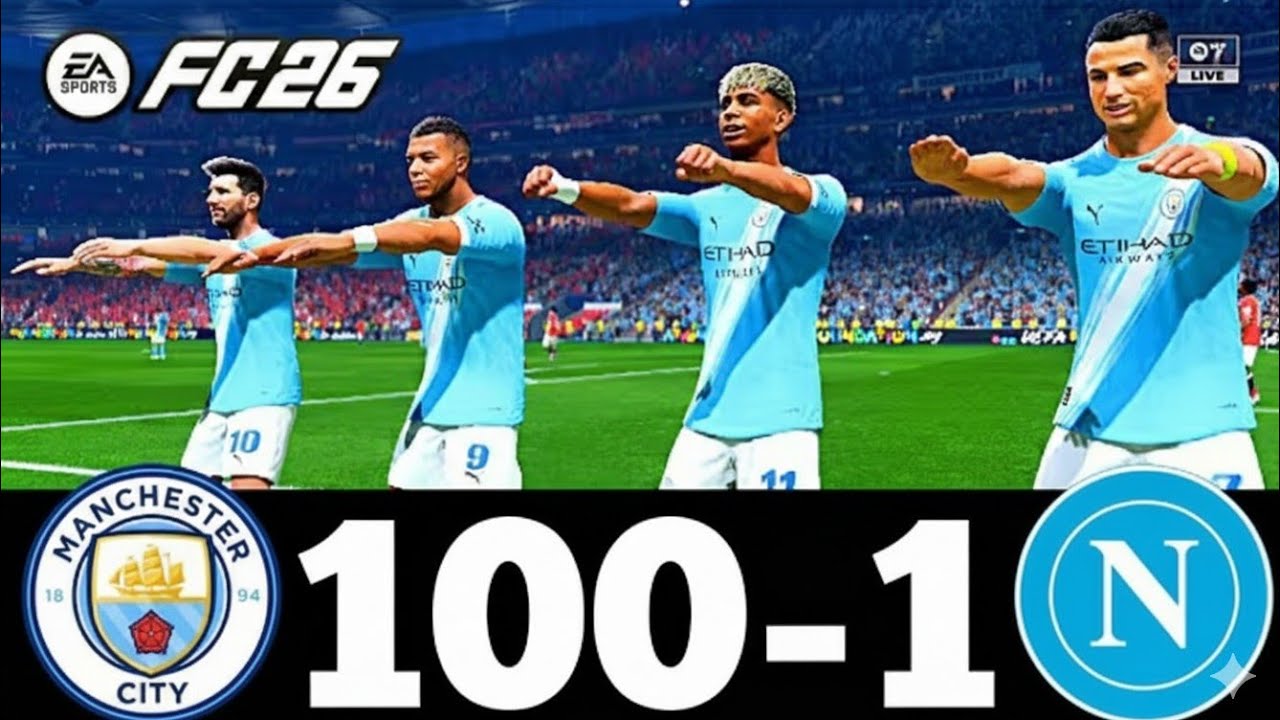 RONALDO, MESSI, LAMINE YAMAL, MBAPPE, ALL BEST PLAYERS IN THE WORLD PLAYING TOGETHER| SOCCERFC FC26 