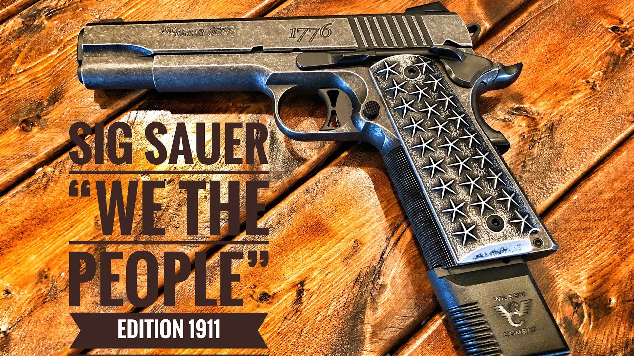 SIG SAUER 1911: WE THE PEOPLE .45 ACP EDITION 🇺🇸 / Что я изменю?