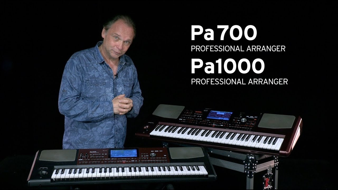 Nouvelle série Pa chez KORG avec le Pa700 et Pa1000 présentés par Michel Deuchst (La Boite Noire)