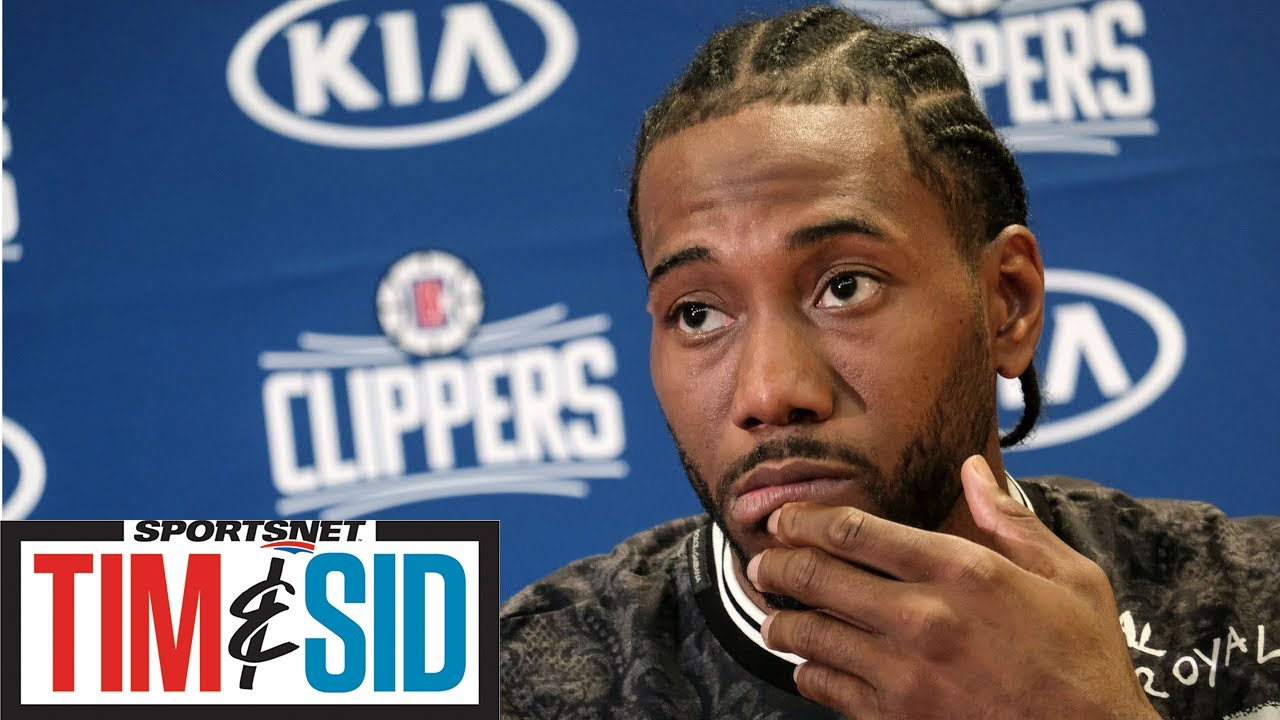 How Should Raptors Fan Feel About Kawhi’s Clippers Press Conference? | Tim and Sid